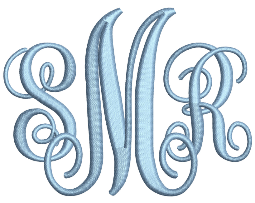 Interlocking Vine Font Products Swak Embroidery