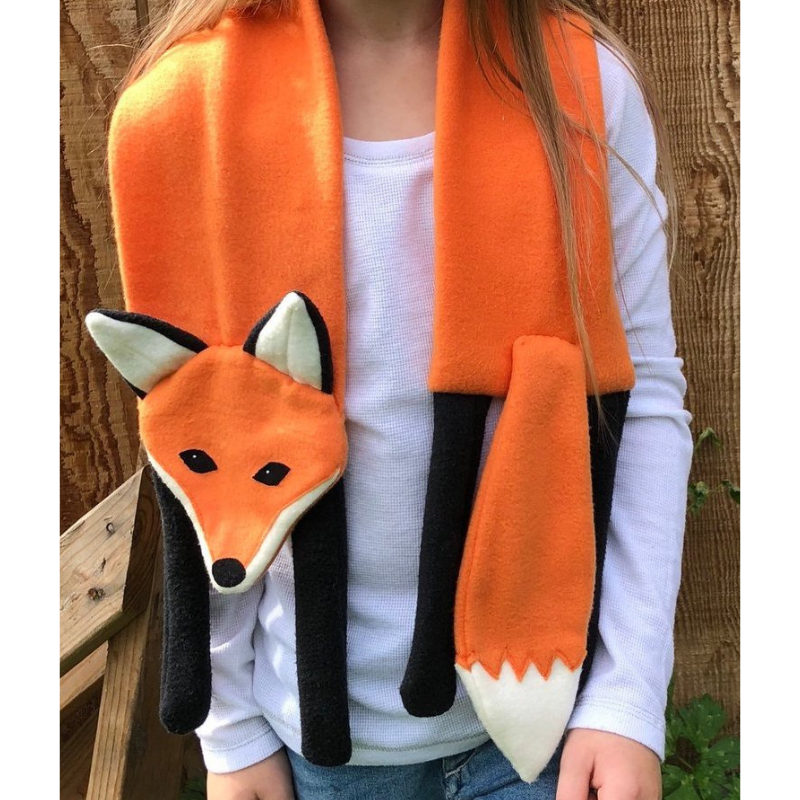 Fox Scarf - In The Hoop - Products - SWAK Embroidery