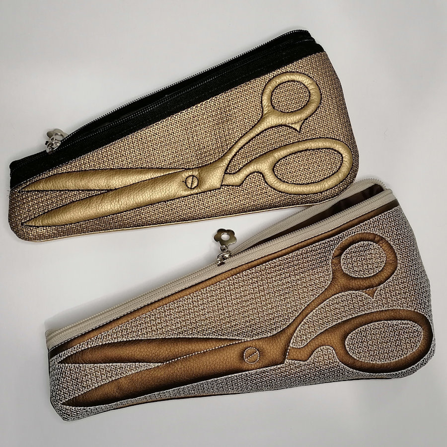 Stork Scissors Zipper Pouch for Sale by gooddaycrochet