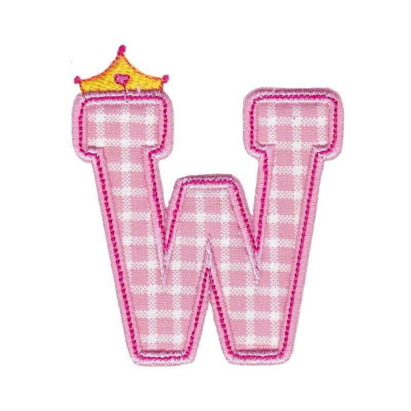 Princess Alphabet Applique Set - 4 Sizes! - Products - SWAK Embroidery
