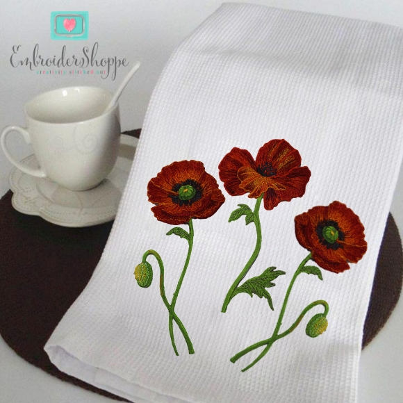 Bloomin' Poppies… & Other Addictive Embroidery –
