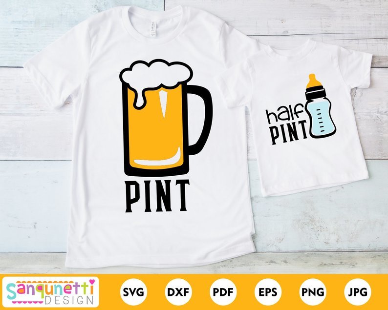 Pint and Half Pint - Cutting Files & Clipart - Products - SWAK Embroidery