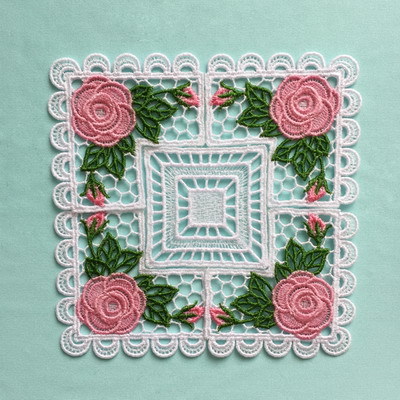 FSL Tea Doily 3 Set - Products - SWAK Embroidery