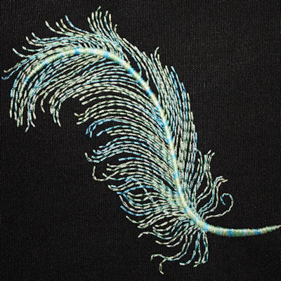 Wispy Feather Set, 10 Designs - 5x7 - Products - SWAK Embroidery