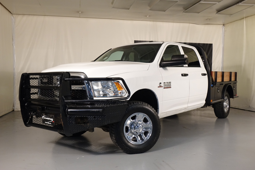 2018 Dodge Ram 2500 Crew Cab Tradesman 4x4 Flat Bed - Find Diesel ...