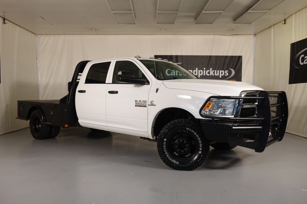 2018 Dodge Ram 3500 SLT Crew Cab 4x4 Flat Bed - Find Diesel Trucks ...