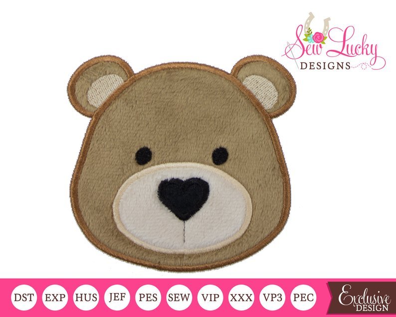 teddy bear with embroidered name