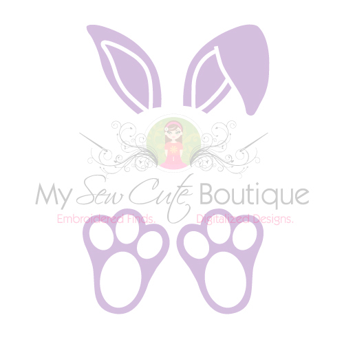 Download Bunny Ears and Feet - Cutting Files & Clipart - Products ...