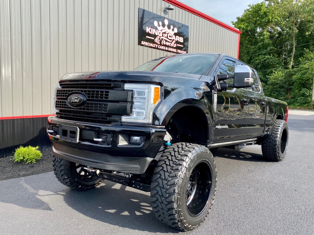 2017 FORD F350 PLATINUM SRW 4X4 ANY LEVEL LIFT ON 40'S WOW - Find ...