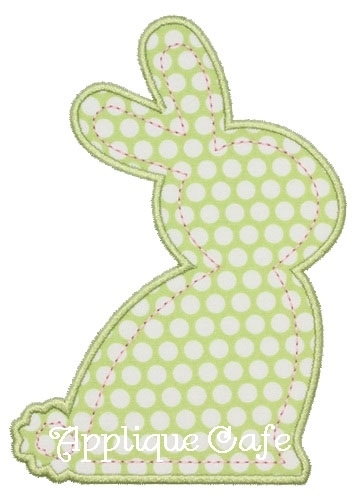 Bunny Rabbit Applique - 3 Sizes! - Products - SWAK Embroidery