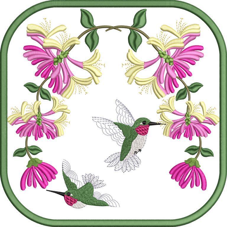 Aunt Martha's #4035 Charm of Hummingbirds