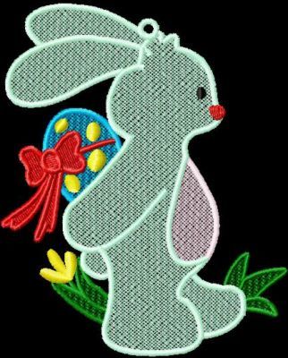 FSL Bunnies and Eggs Set - 10 Designs - Products - SWAK Embroidery