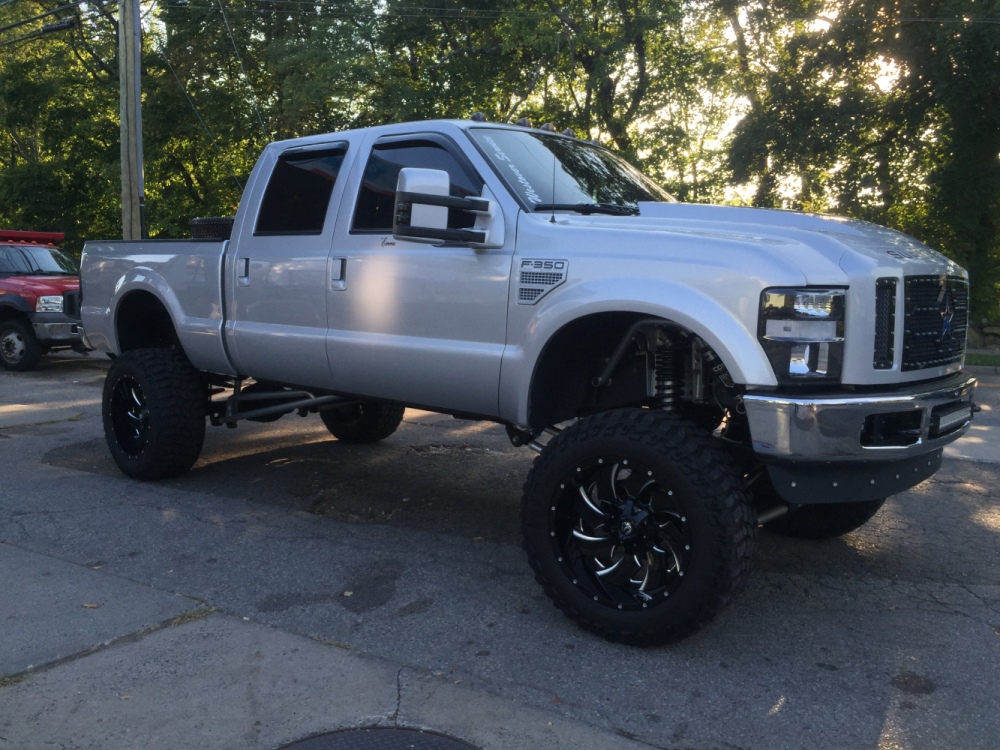 Lifted 08 F-350 Fully-Loaded Lariat - Studded/Deleted | Find Diesel ...